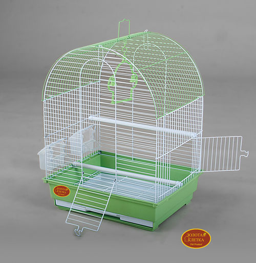 Клетка Golden cage A417 для мелких птиц эмаль (35*28*43 см)
