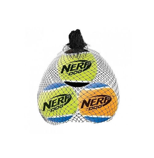 Игрушка для собак NERF Мяч теннисный пищащий (3 шт)