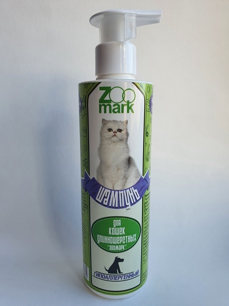 Шампунь-концентрат Zoomark для длинношерстных кошек 