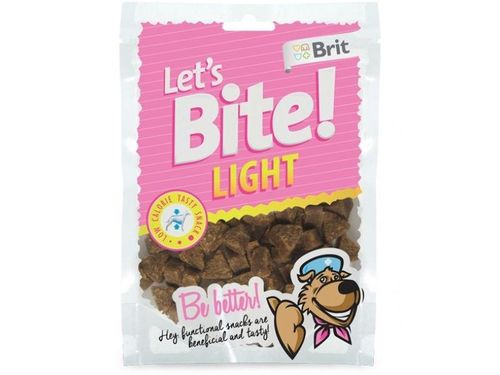 Brit NEW Лакомство д/собак Let's Bite Light Лайт