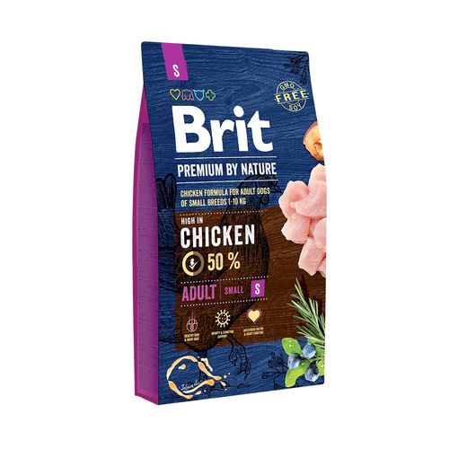 Brit Premium by Nature Adult S д/взрослых собак мелких пород  