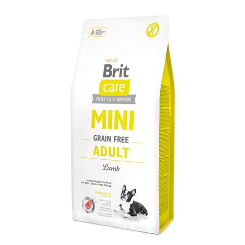 Brit Care MINI Adult Lamb беззерновой корм с ягненком для взрослых собак миниатюрных пород