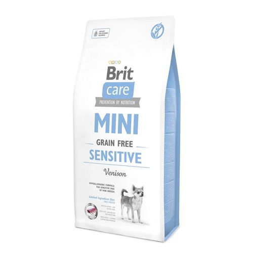 Brit Care MINI GF Sensitive беззерн д/с мини-пород с чувствит пищеварением