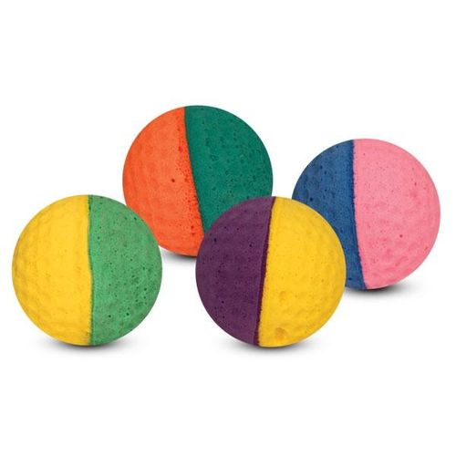 Игрушка для кошек Мяч для гольфа разноцветный d40 мм