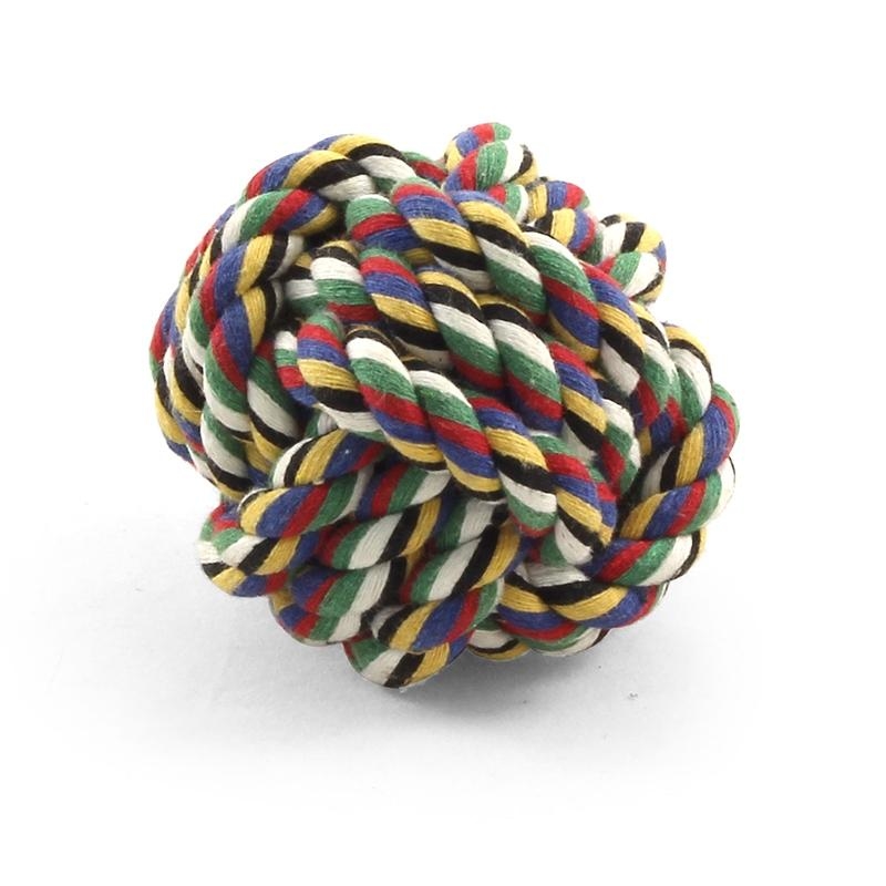 Игрушка для собак Верёвка-плетеный мяч