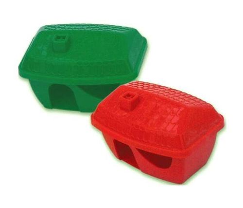 Домик пластмассовый (цветной) без упаковки 
