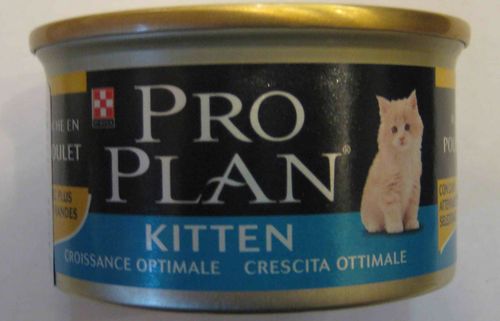 Pro Plan мусс для котят кура/печень 