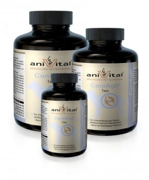 Комплекс дополнительного питания Anivital (для собак) CaniAgil Tabs / Добавка Анивитал Каниагил в таблетках