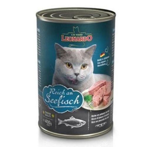 Консервы для кошек Leonardo с морской рыбой
