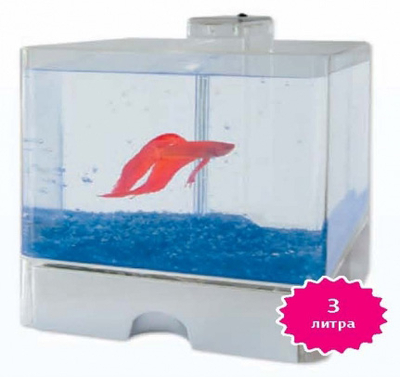 Aqua Box Betta 3л 15*15*17 см для петушков