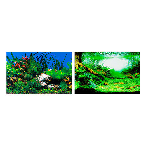 Фон для аквариума Ferplast BLU 9040 с двусторонними изображениями