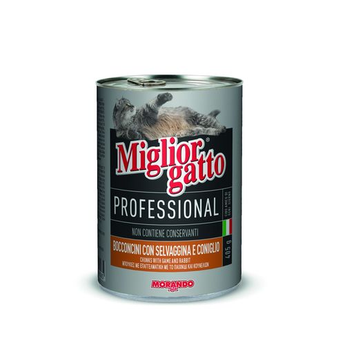 MigliorGatto Professional консервы для кошек с креветками и лососем
