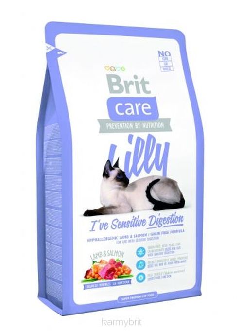 Брит Care Cat Lilly Sensitive Digestion беззерн для кошек с чувствит пищеварением