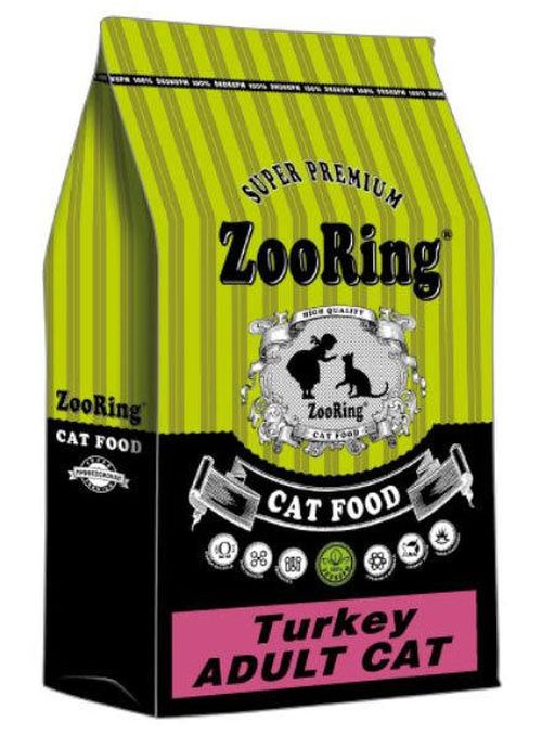 Zooring Adult Cat Turkey для взрослых кошек на индейке